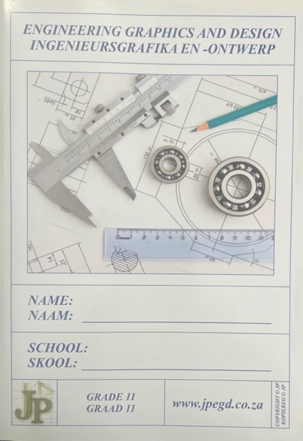JP Engineering Graphics & Design A3 Workbook Grade 11 - 8TH Ed.