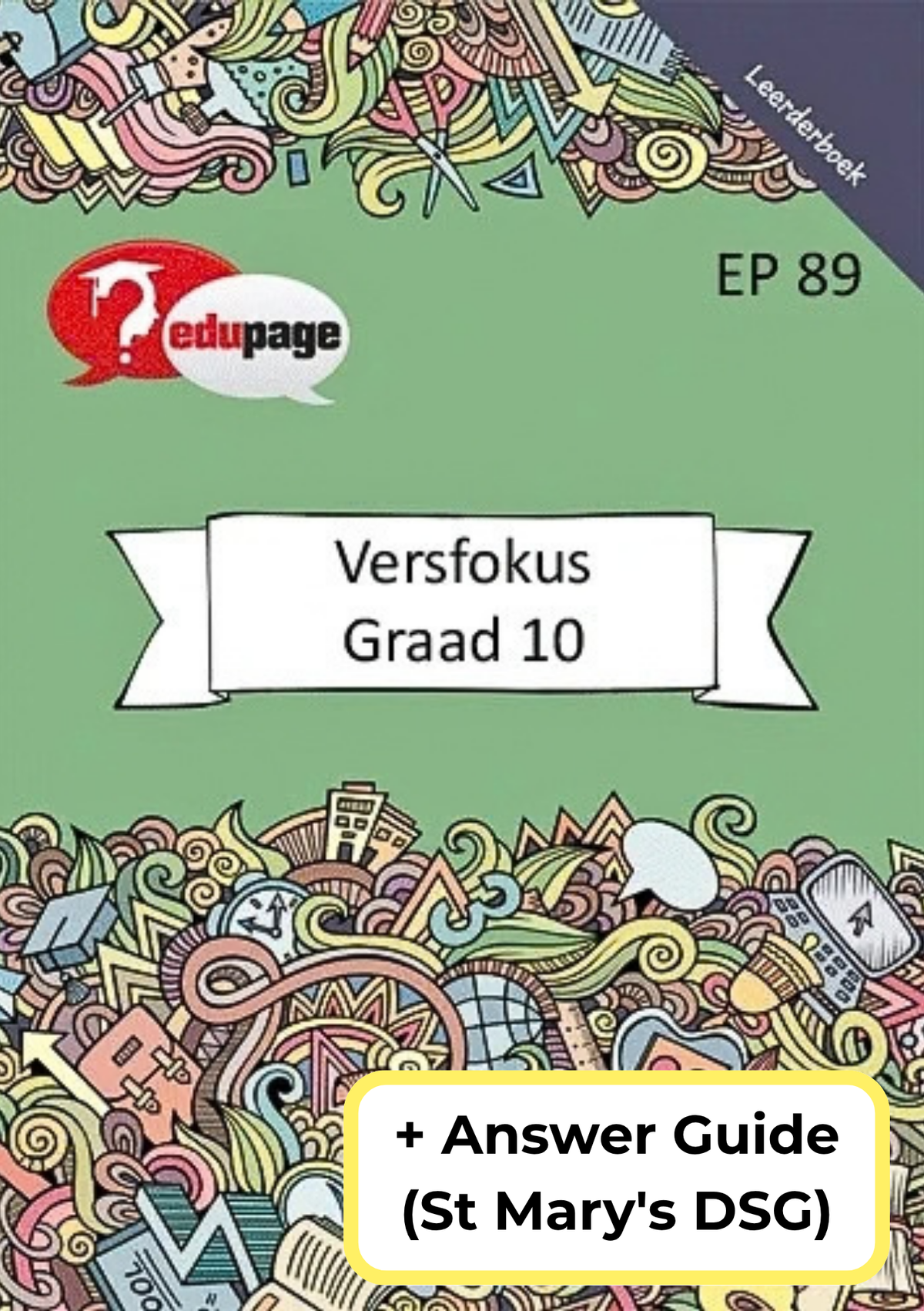 Versfokus Graad 10 Leerderboek + Answer Guide (St Mary's DSG)