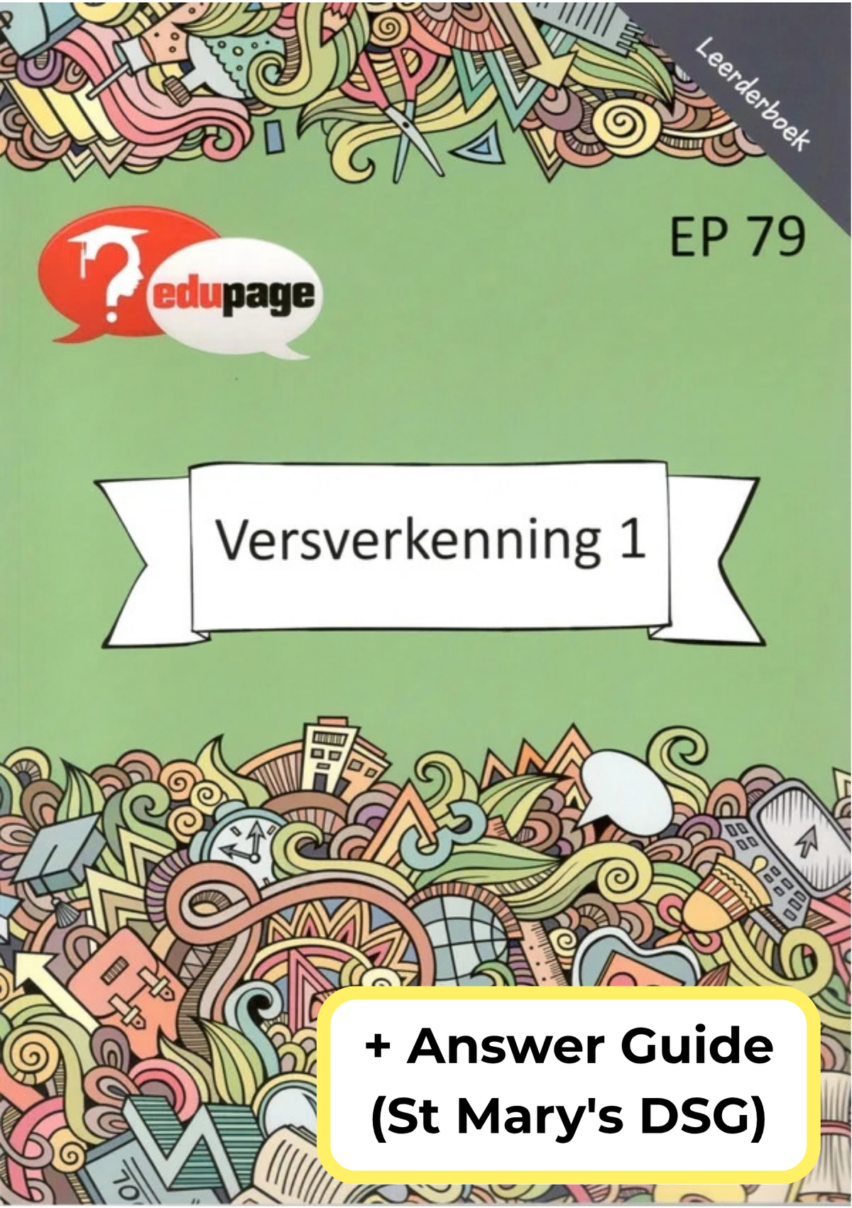 Versverkenning 1 Gedigte Werkboek + Answer Guide (St Mary's DSG)