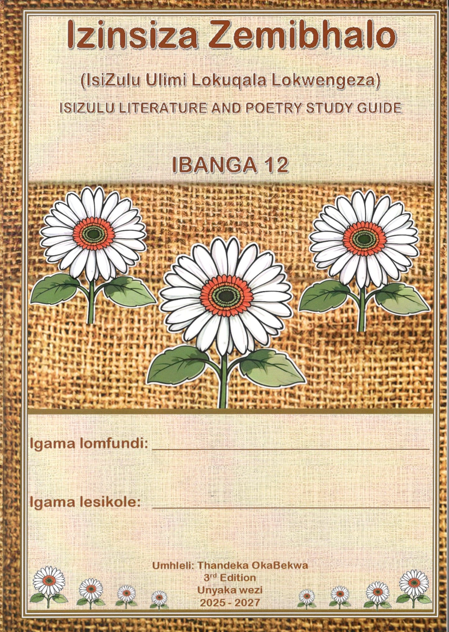 Izinsiza Zemibhalo Isizulu Study Guide 2024/25