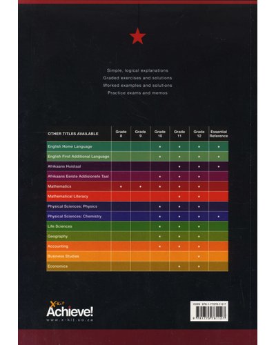 X-Kit Achieve! Mathematics Grade 8 Study Guide