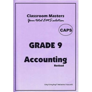 Classroom Masters Grade 9 Accounting