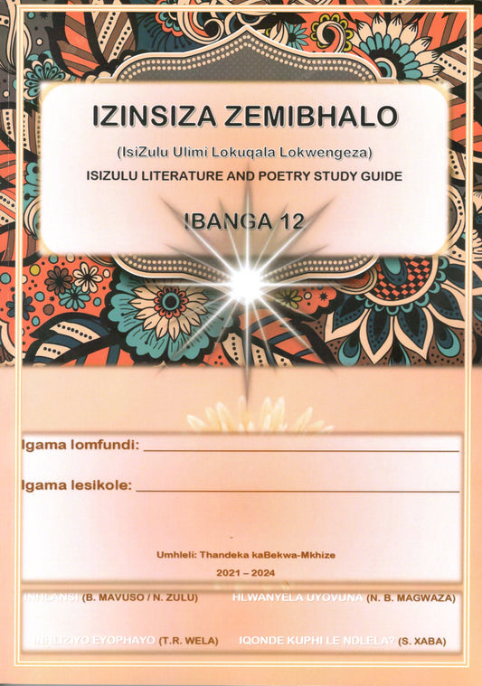Izinsiza Zemibhalo Isizulu Study Guide 2022-23