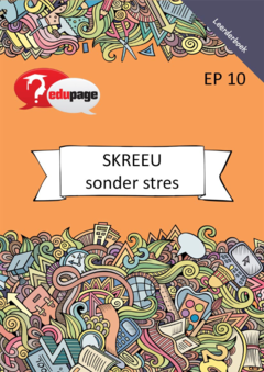 Skreeu sonder stres Leederboek