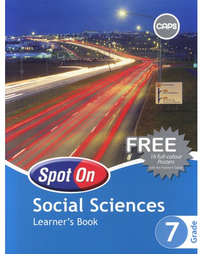 Spot On Social Sciences Grade 7 Learner Book - Amanda Johnson & Co. Textbooks