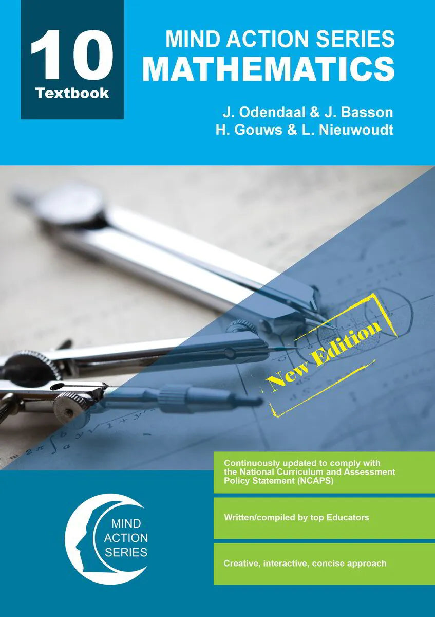 Mind Action Mathematics Textbook Grade 10 Revised Edition.
