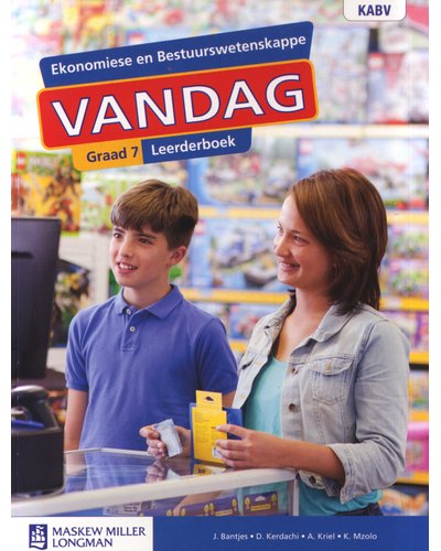 Ekonomiese- en Bestuurswetenskappe Vandag Graad 7 Leerderboek