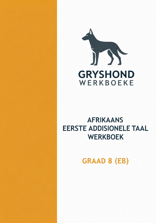 Gryshond Afrikaans FAL Graad 8 Werkboek
