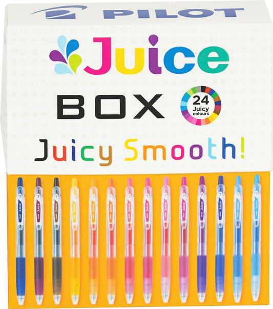 Pilot Juicy Smooth Retractable Pens - Box of 24