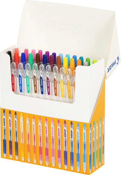 Pilot Juicy Smooth Retractable Pens - Box of 24 - Amanda Johnson & Co. Textbooks