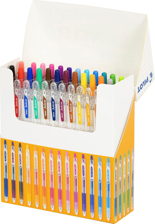 Pilot Juicy Smooth Retractable Pens - Box of 24