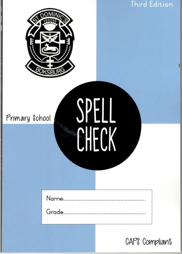 St Dominic's Spell Check Dictionary