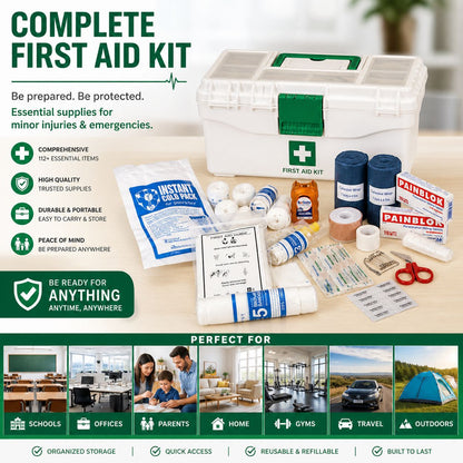 Complete Essential First Aid Kit - Amanda Johnson & Co. Textbooks