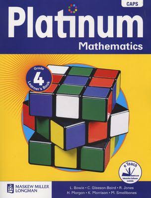 Platinum Mathematics Grade 4 Learner's Book