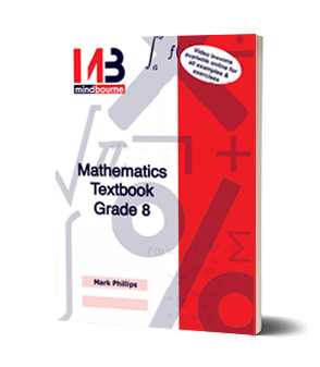 Mindbourne Mathematics Grade 8 Textbook ONLY