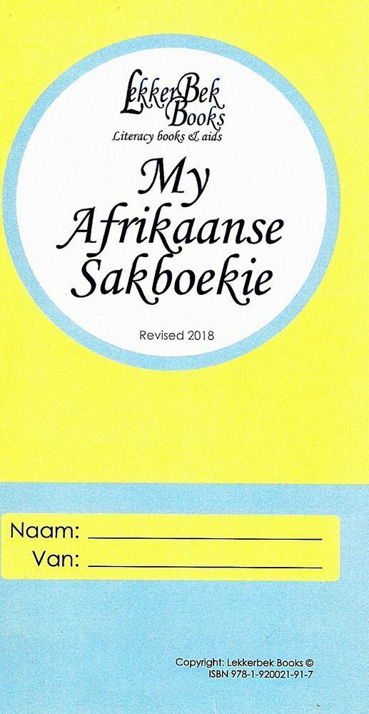 My Afrikaans Sakboekie