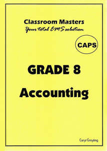 Classroom Masters Grade 8 Accounting