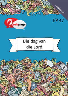 Die dag van die lord Leerderboek - Amanda Johnson & Co. Textbooks