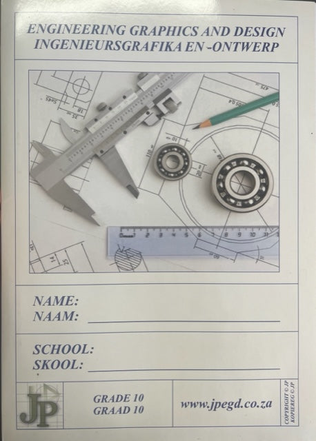 JP Engineering Graphics & Design A3 Workbook Grade 10 - 8th Ed