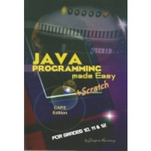 Java Programming made easy Gr 10-12 ISBN 9780620524070 – Amanda Johnson ...