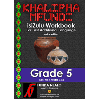 Khalipha Mfundi Grade 5 isiZulu workbook