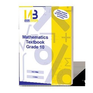 Mindbourne Mathematics Grade 10 Textbook ONLY