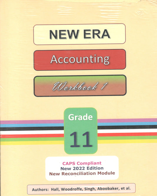 New Era Accounting Grade 11 Workbook Set