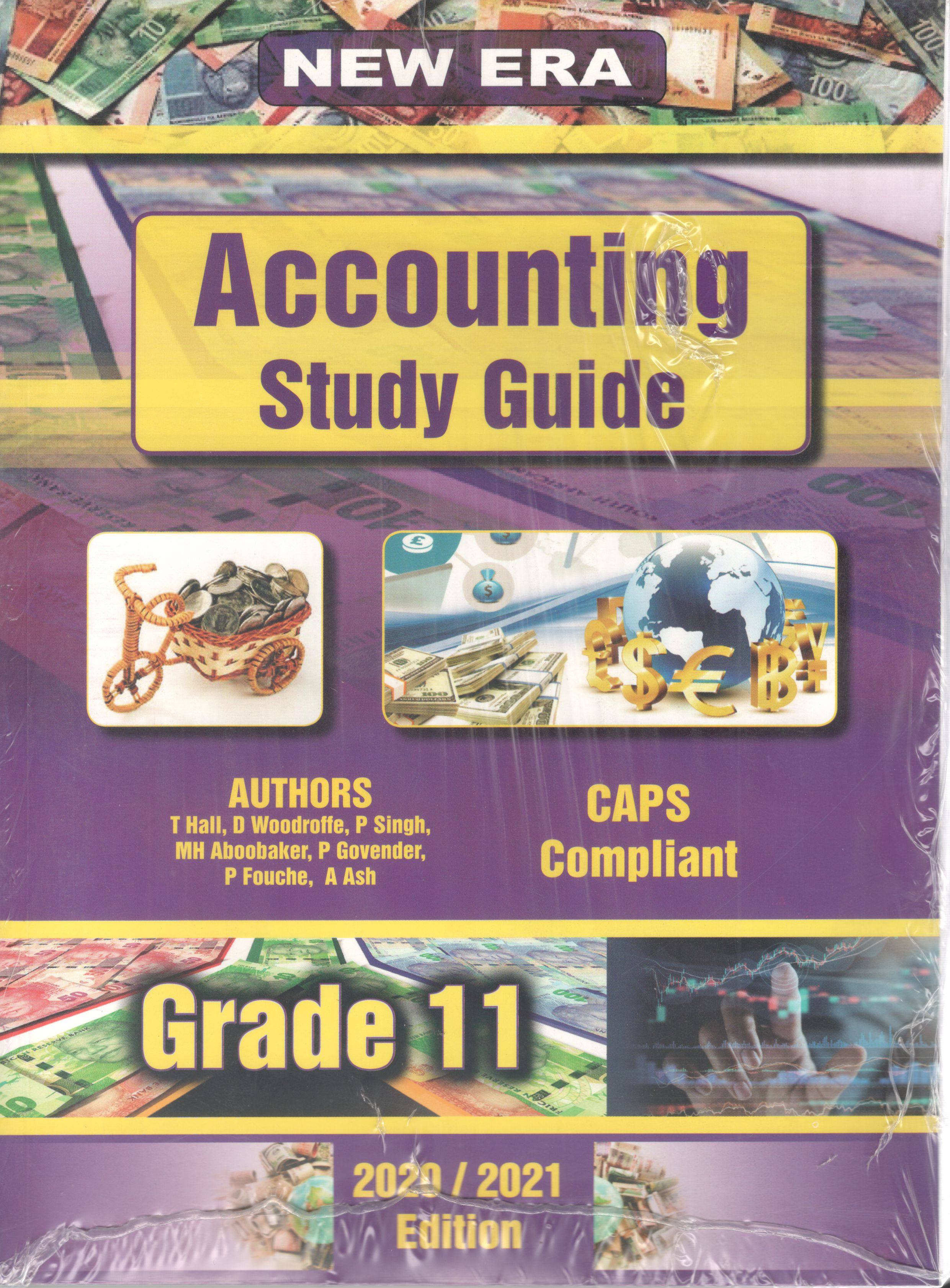 New Era Accounting Gr 11 Study Guide ISBN 9781920578275 PUBLISHER New new-era-accounting-gr-11-study-guide-isbn-9781920578275-publisher-new