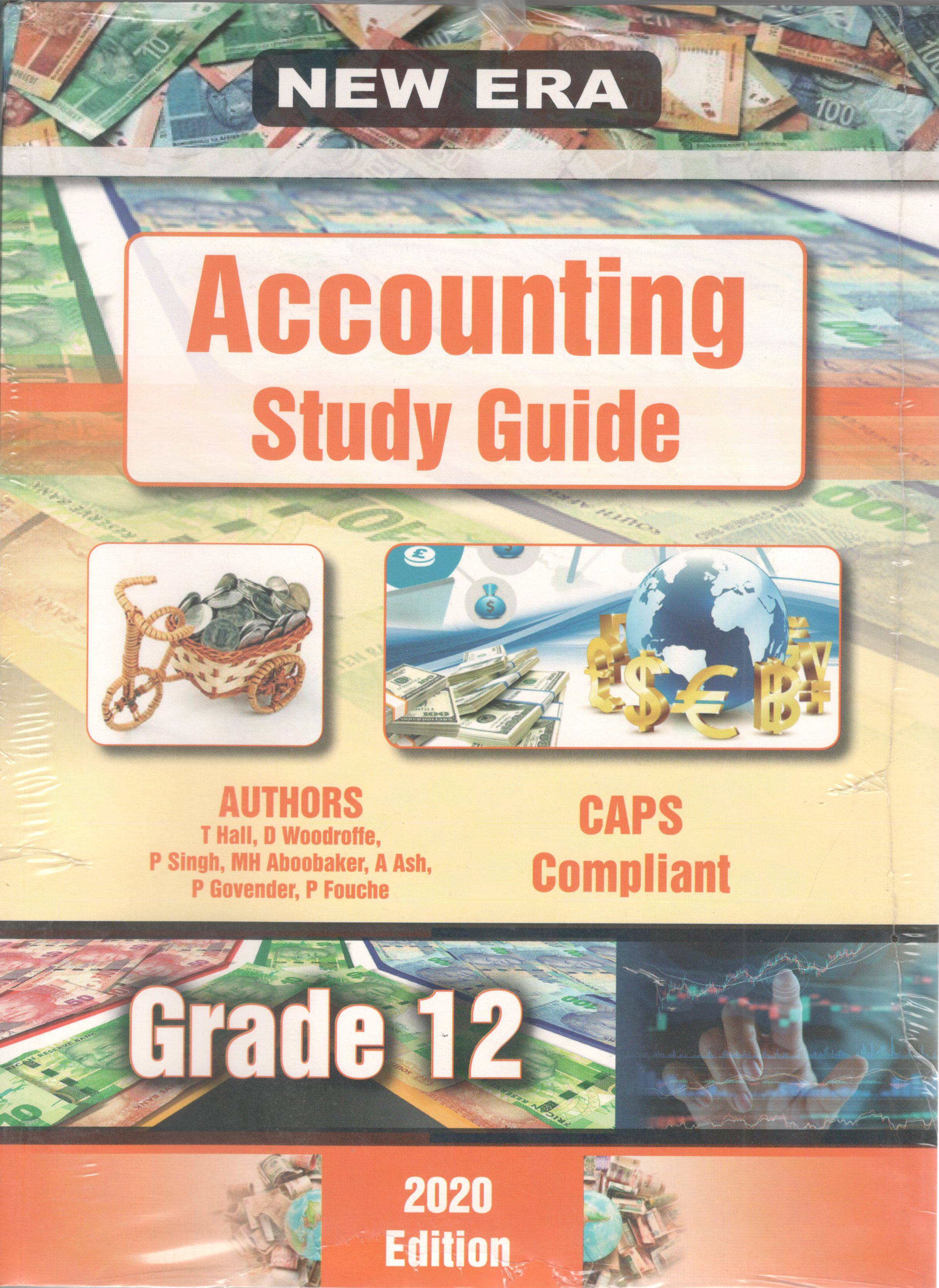 New Era Accounting Gr 12 Study Guide 9781775851004 – Amanda Johnson ...