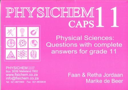 Physichem Science Study Guide Grade 11