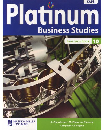 Platinum Business Studies 10 Learner's Book